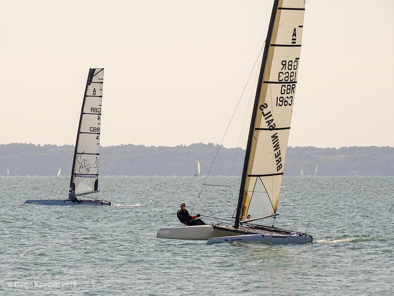 A Class cats during the Stokes Bay Cat Open - photo © Dawn Bawden