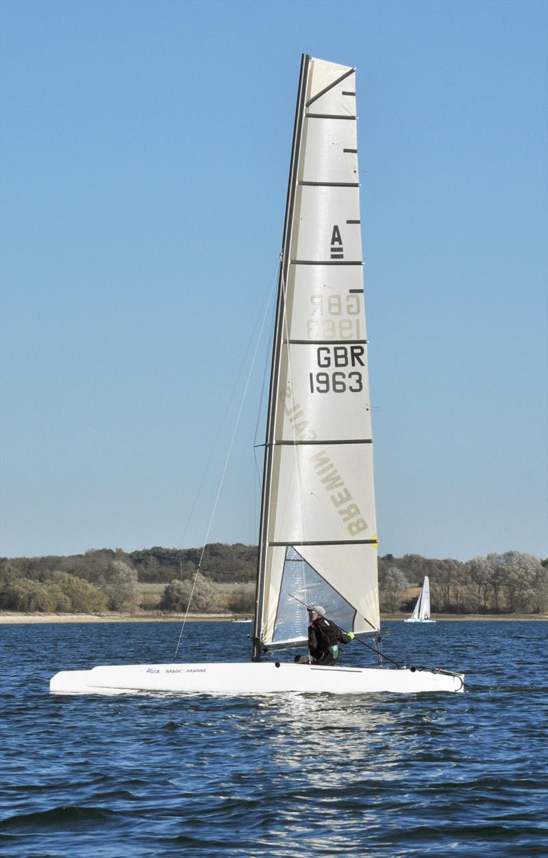 Grafham Cat Open photo copyright Nick Champion / www.championmarinephotography.co.uk taken at Grafham Water Sailing Club and featuring the A Class Catamaran class