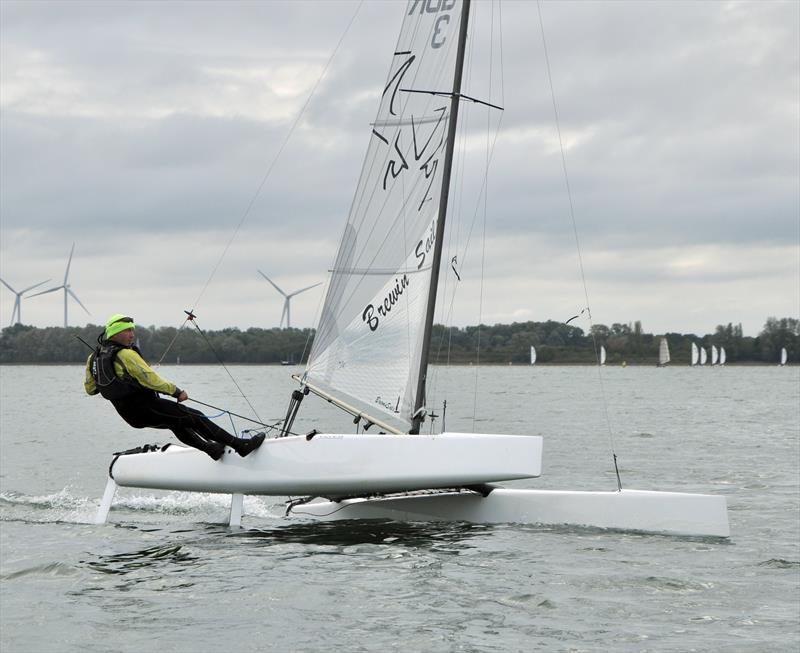 Grafham Cat Open 2019 photo copyright Nick Champion / www.championmarinephotography.co.uk taken at Grafham Water Sailing Club and featuring the A Class Catamaran class
