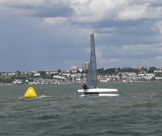 British A Class Nationals at Canvey Island photo copyright Richard Bartholemew taken at  and featuring the A Class Catamaran class