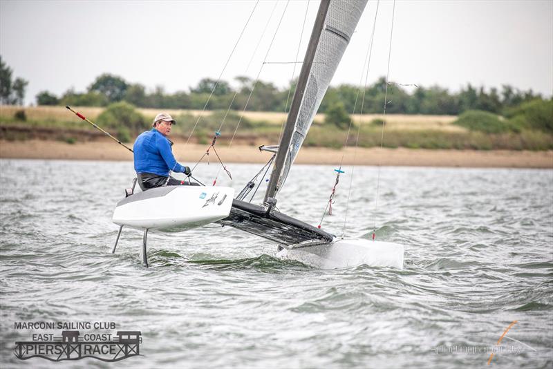 East Coast Piers Colne Point Race photo copyright Alex Irwin / www.sportography.tv taken at Marconi Sailing Club and featuring the A Class Catamaran class