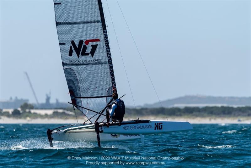 WAXIT National Championship photo copyright Drew Malcolm taken at Jervoise Bay Sailing Club and featuring the A Class Catamaran class
