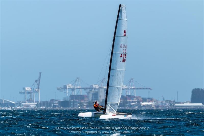 WAXIT National Championship photo copyright Drew Malcolm taken at Jervoise Bay Sailing Club and featuring the A Class Catamaran class