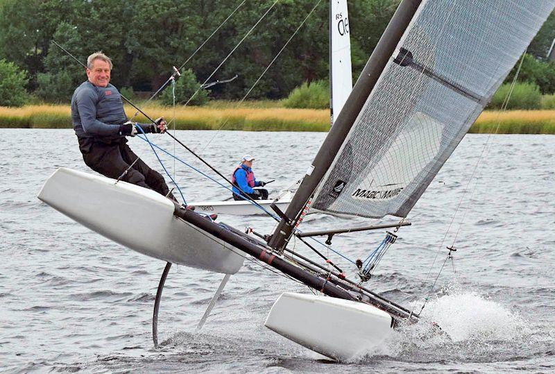 Border Counties Midweek Sailing at Bala photo copyright John Hunter taken at Bala Sailing Club and featuring the A Class Catamaran class