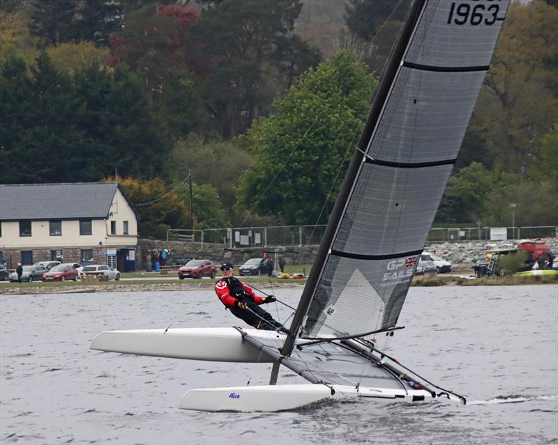 Bala Catamaran Open 2022 photo copyright John Hunter taken at Bala Sailing Club and featuring the A Class Catamaran class