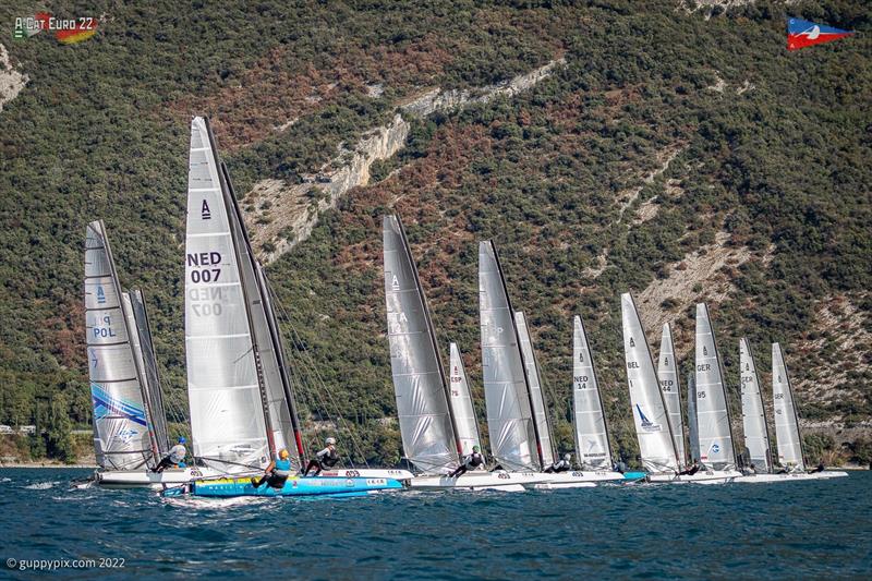 A-Class European Championships day 1 - photo © Gordon Upton / www.guppypix.com