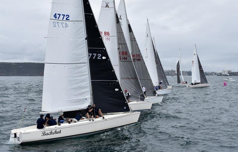 Adams 10 Metre Class Australian Championship photo copyright Garth Riley taken at Lake Macquarie Yacht Club and featuring the Adams 10 class