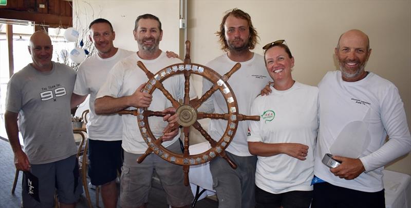 2020 Adams 10 Australian Championship presentation photo copyright Marg Fraser-Martin taken at Middle Harbour Yacht Club and featuring the Adams 10 class