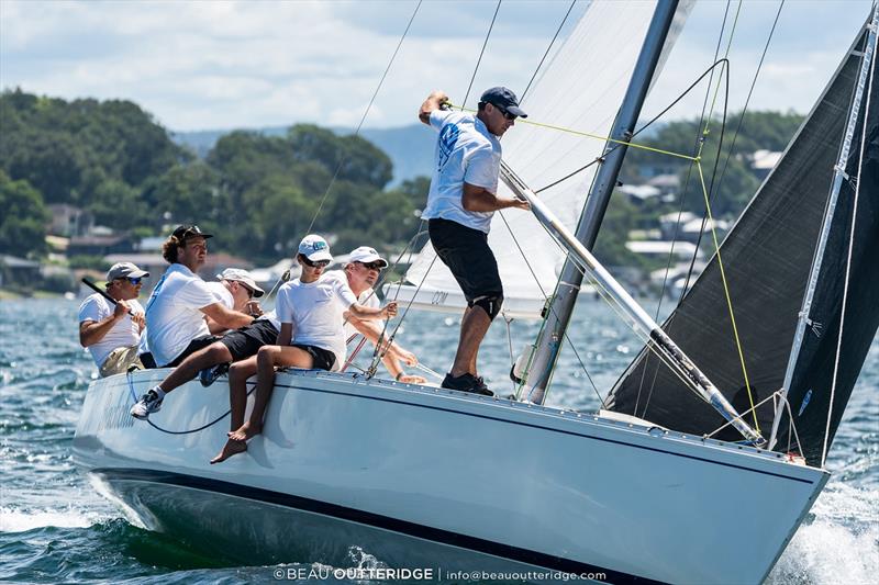 Tom and Belinda Braidwood's Backchat 2nd - 2021 Adams 10 National Championships - photo © Beau Outteridge