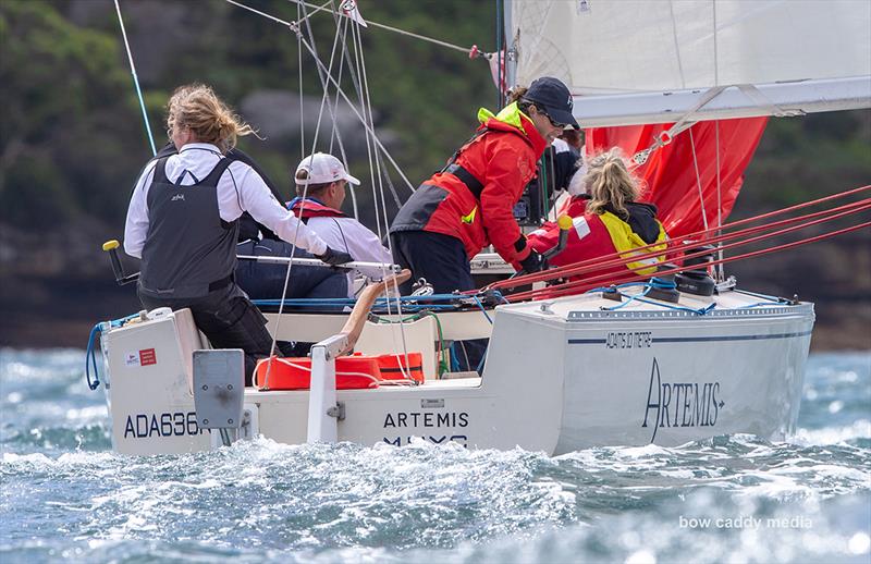 “One design racing is such an amazing experience,” Richardson said photo copyright Bow Caddy Media taken at  and featuring the Adams 10 class