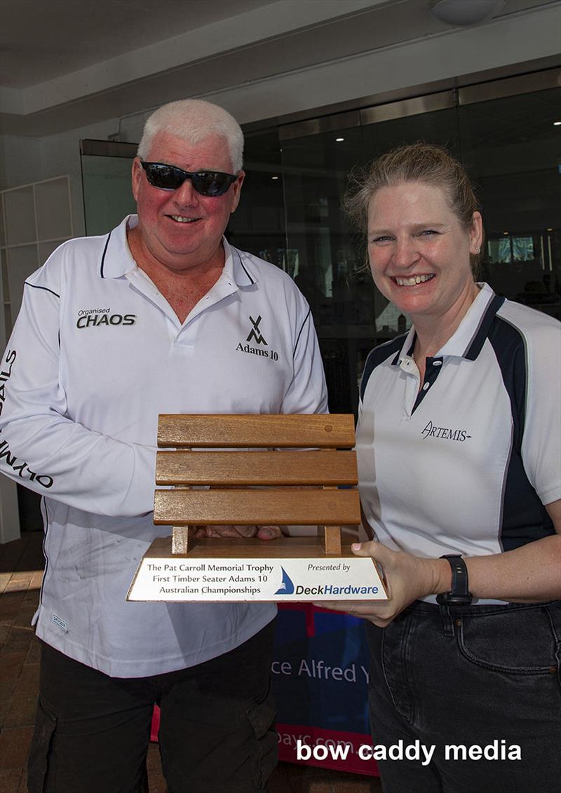 Adams 10 Australian Championships, Pittwater, February 2023 photo copyright Bow Caddy Media taken at Royal Prince Alfred Yacht Club and featuring the Adams 10 class