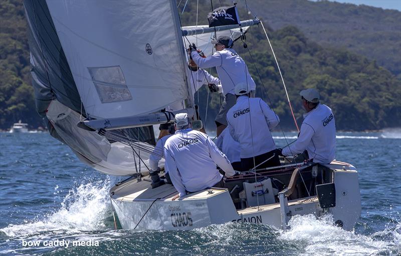 Adams 10 Australian Championships, Pittwater, February 2023 photo copyright Bow Caddy Media taken at Royal Prince Alfred Yacht Club and featuring the Adams 10 class