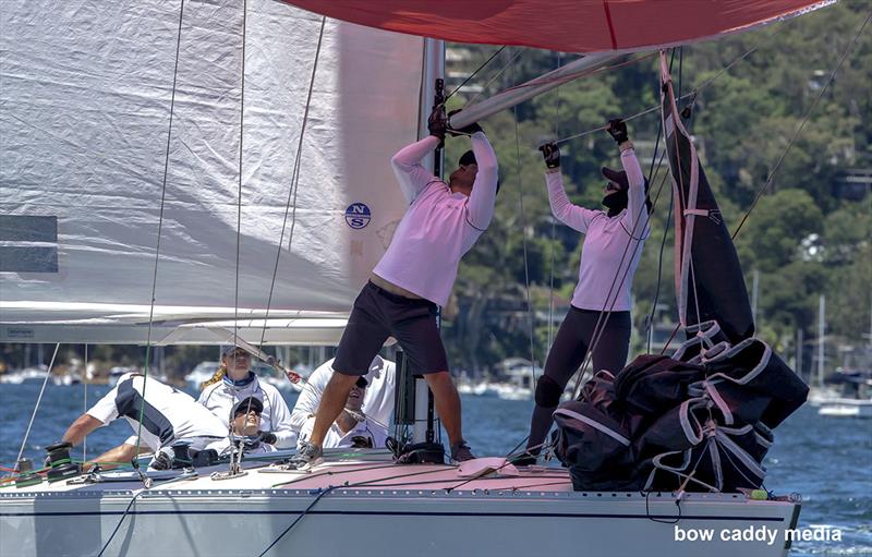 Adams 10 Australian Championships, Pittwater, February 2023 photo copyright Bow Caddy Media taken at Royal Prince Alfred Yacht Club and featuring the Adams 10 class