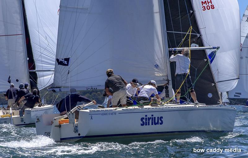 Adams 10 Australian Championships, Pittwater, February 2023 photo copyright Bow Caddy Media taken at Royal Prince Alfred Yacht Club and featuring the Adams 10 class