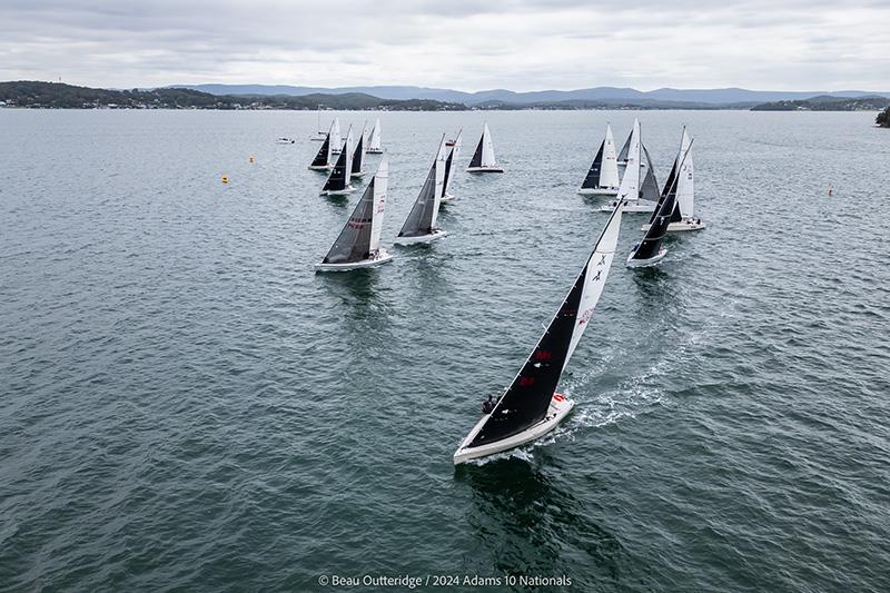 Adams 10 National Championships 2024 photo copyright Beau Outteridge taken at Lake Macquarie Yacht Club and featuring the Adams 10 class