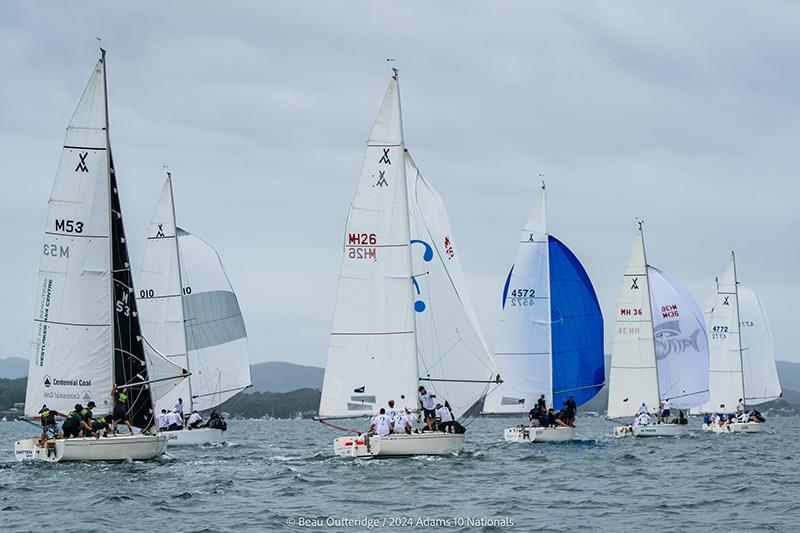 Adams 10 National Championships 2024 photo copyright Beau Outteridge taken at Lake Macquarie Yacht Club and featuring the Adams 10 class