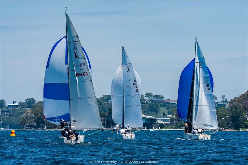 Adams 10 National Championship 2026 photo copyright Beau Outteridge taken at Lake Macquarie Yacht Club and featuring the Adams 10 class