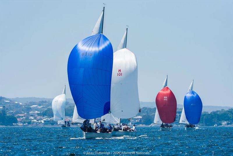 Adams 10 National Championship 2026 photo copyright Beau Outteridge taken at Lake Macquarie Yacht Club and featuring the Adams 10 class