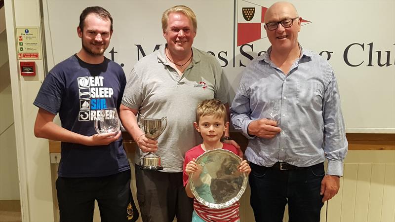 Polyphemus win the Ajax class at Falmouth Week 2019 photo copyright John Howard taken at Royal Cornwall Yacht Club and featuring the Ajax class