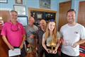 Podium prize-winners - Albacore Southern Championship at Thorpe Bay © TBYC