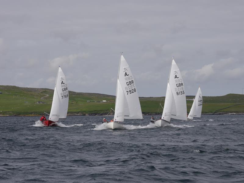 BP Sullom Voe and Northlink Scottish and European Albacore Championships 2014 photo copyright Pauline Rook taken at South Yell Boating Club and featuring the Albacore class