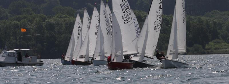 Albacore Inlands at Carsington photo copyright Nick Arran taken at Carsington Sailing Club and featuring the Albacore class