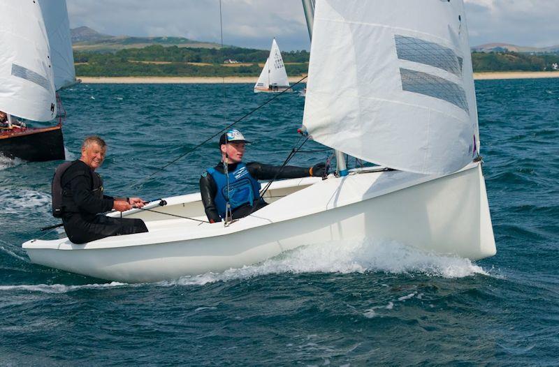 Jerry Rook and Jake Stow win the Albacore European Championships photo copyright Dave Whittle taken at Plas Heli Welsh National Sailing Academy and featuring the Albacore class