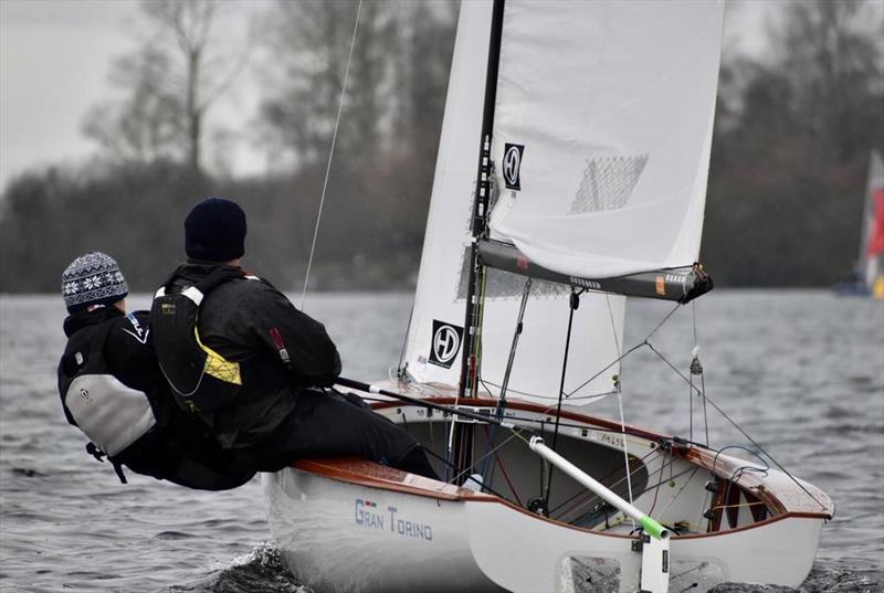 Matt and Mark during the Polar Pursuit Race 2022 at Chase SC photo copyright Alex Walton taken at Chase Sailing Club and featuring the Albacore class