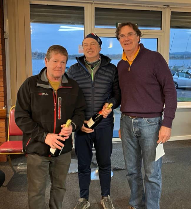 Matt Biggs & Mark Fowler win the double-handers in the 2023 Bartley Beast photo copyright Howard Eeles & Alan Bowler taken at Bartley Sailing Club and featuring the Albacore class
