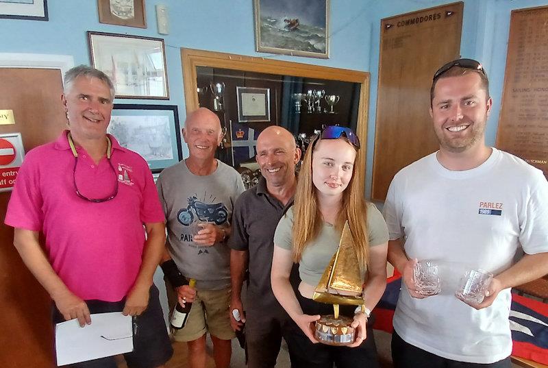 Podium prize-winners - Albacore Southern Championship at Thorpe Bay - photo © TBYC
