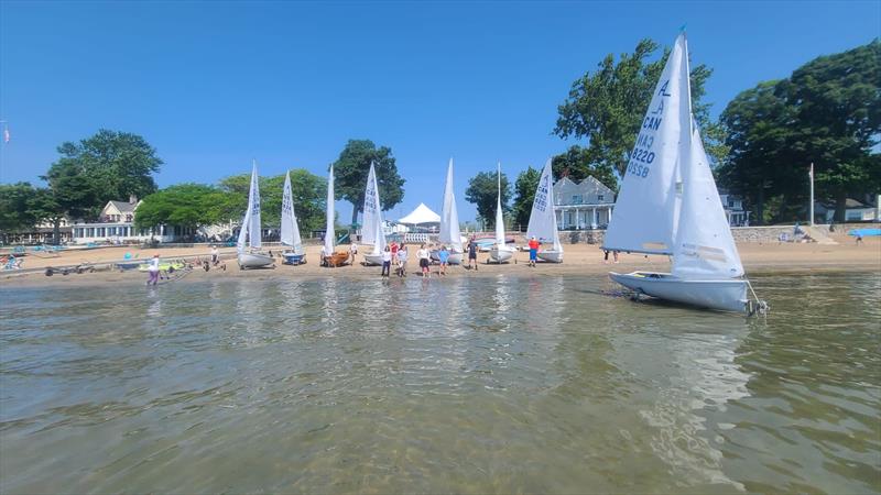 2025 Albacore Ontario Championship at the Buffalo Canoe Club - photo © Linda Kramer & Jennifer Forkes