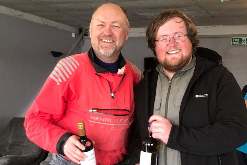 Phil Smith and Sean Ricketts, third overall - Albacore open meeting at Bartley - photo © David Lucas