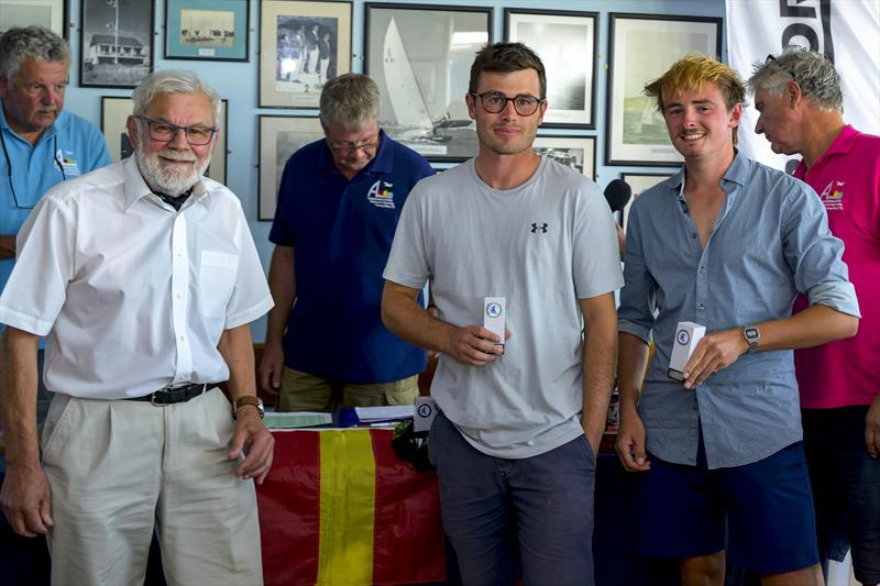 Cameron Moss and Simon Law finish 3rd in the Noble Marine Albacore Nationals at Thorpe Bay photo copyright David Maynard / www.alleycatphotographer.com taken at Thorpe Bay Yacht Club and featuring the Albacore class