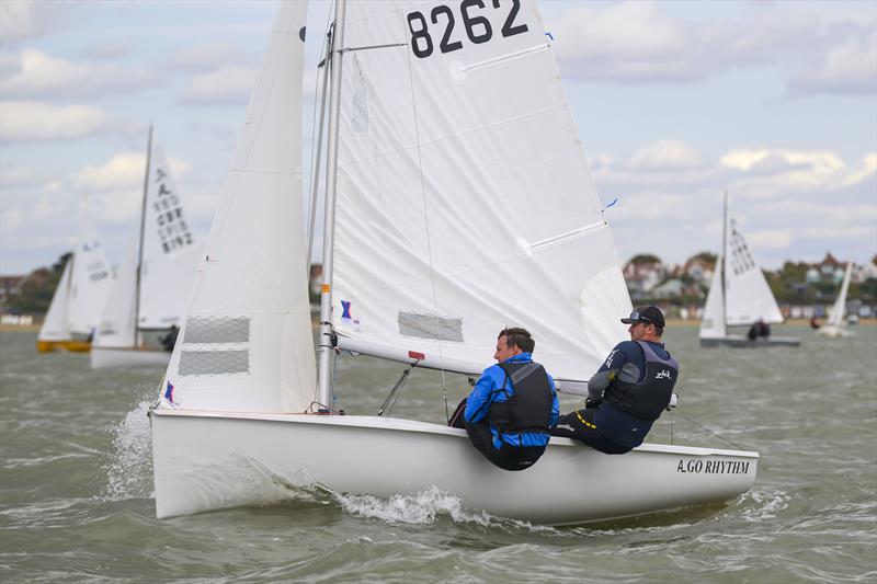 Alex Farrell and Alex Warrington during the Noble Marine Albacore Nationals at Thorpe Bay photo copyright David Maynard / www.alleycatphotographer.com taken at Thorpe Bay Yacht Club and featuring the Albacore class