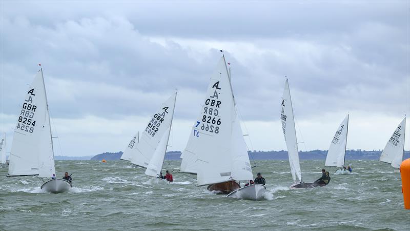 Race 2 leeward mark during the Noble Marine Albacore Nationals at Thorpe Bay photo copyright David Maynard / www.alleycatphotographer.com taken at Thorpe Bay Yacht Club and featuring the Albacore class
