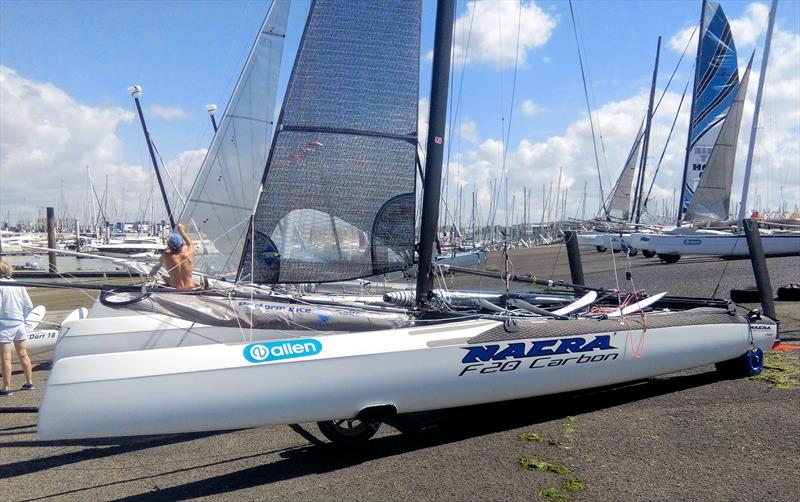 Nacra 20 Carbon photo copyright Allen taken at Marconi Sailing Club and featuring the  class