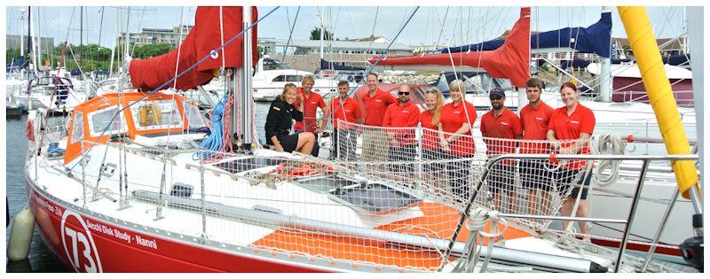 The Allspars team at work photo copyright Allspars taken at  and featuring the  class