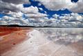 A partially dry Lake Gairdner - South Australia  © Mt Ive