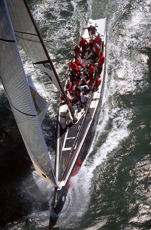 ORACLE TEAM USA and Boeing are collaborating to recycle 3,175 kg of carbon fibre of USA-71 photo copyright ORACLE TEAM USA taken at  and featuring the ACC class