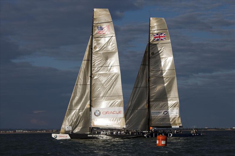 Cowes Week day 5 sees the 1851 Cup second day photo copyright Gilles Martin-Raget / BMW ORACLE Racing taken at  and featuring the ACC class