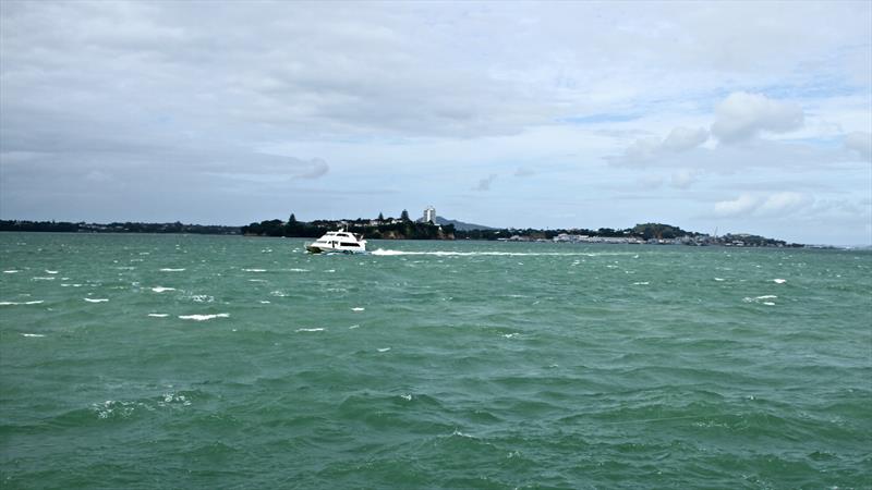 Part of the 225 degree vista view available from the northern end of Wynyard Point, Auckland, January 31, 2018 - photo © Richard Gladwell