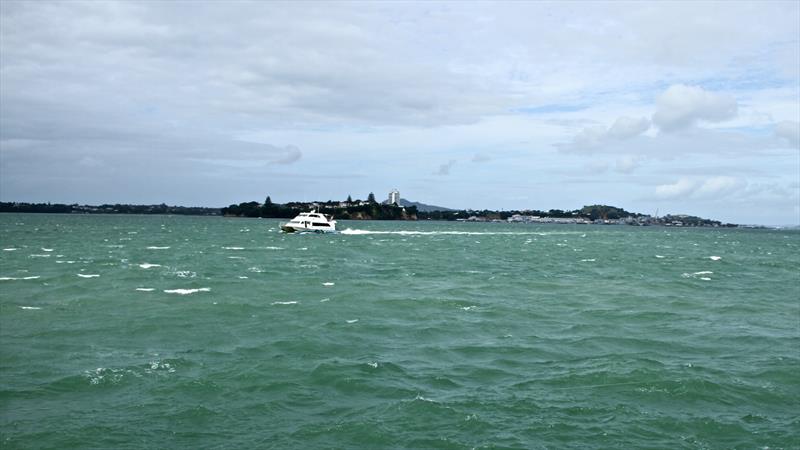 Part of the 225 degree vista view available from the northern end of Wynyard Point, Auckland, January 31, 2018 photo copyright Richard Gladwell taken at New York Yacht Club and featuring the ACC class