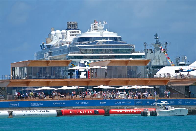 America's Cup Village and VIP area  Bermuda - photo © Richard Gladwell