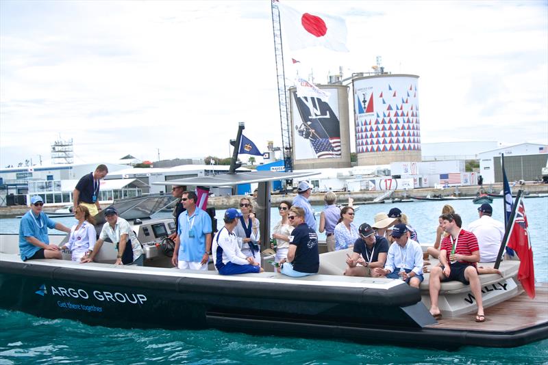 VIP activities are a vital part of the America's Cup and are conducted from the team bases - photo © Richard Gladwell