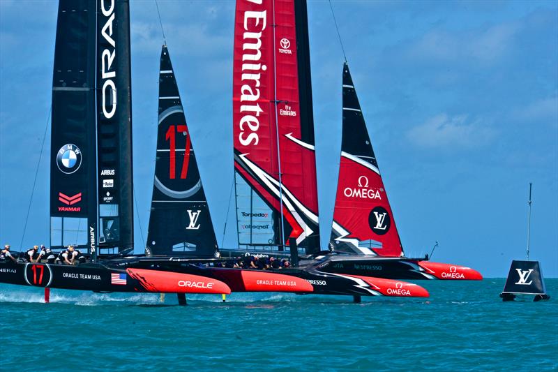 Emirates Team NZ had to fight hard to win the America's Cup for NZ - photo © Scott Stallard