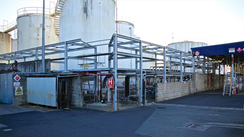 Bulk Terminal Services, Auckland photo copyright Richard Gladwell taken at New York Yacht Club and featuring the ACC class