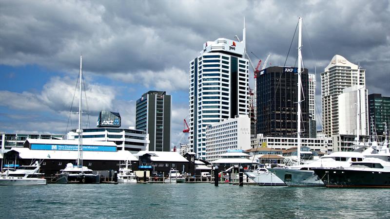 National Maritime Museum, America's Cup Hub, Downtown Auckland photo copyright Richard Gladwell taken at New York Yacht Club and featuring the ACC class