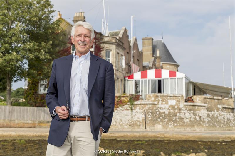 John Marshall - America's Cup Hall of Fame Induction, Royal Yacht Squadron, Cowes IOW, August 31, 2018 - photo © Carlo Borlenghi