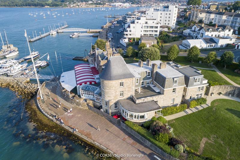 Royal Yacht Squadron - America's Cup Hall of Fame Induction, Royal Yacht Squadron, Cowes IOW, August 31, 2018 photo copyright Carlo Borlenghi taken at Royal Yacht Squadron and featuring the ACC class