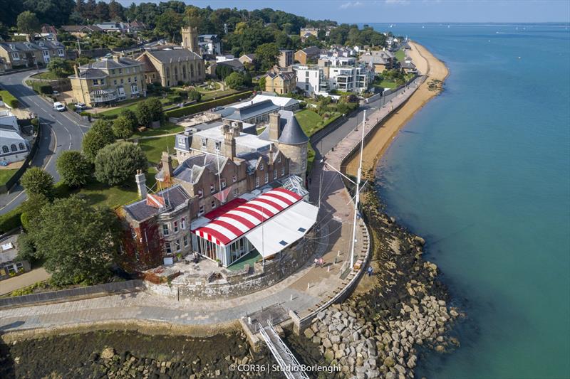 Royal Yacht Squadron - America's Cup Hall of Fame Induction, Royal Yacht Squadron, Cowes IOW, August 31, 2018 - photo © Carlo Borlenghi